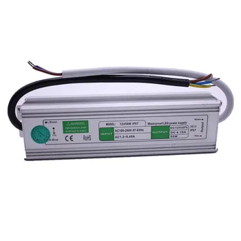  LED Transformator de Alimentare Adaptor de Alimentare DC12V/24V 10W/20W/30W/36W/50W/250W rezistent la apa ip67 LED Driver Transformator pentru banda de lumină