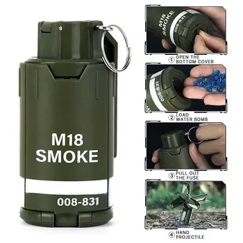  M18 Gel Mingea Bomba de Apă a Mea Mână Arunca Bomba de Plastic de 6mm-8mm Hidrogel Mingea Jucarii