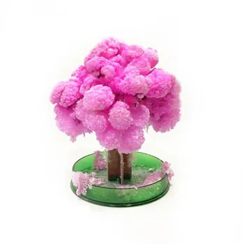  Magic Japoneză Sakura, Copac-Brand Roz Magic Decorative În Creștere Hârtie Copaci Noi Made In Japan