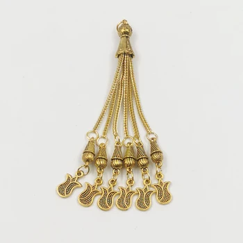  Metal ciucure Tasbih de Aur pandantiv Musulman turc DIY accesorii materiale