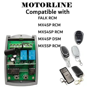  Motorline MX4SP DSM RCM Alutech O-viteza-4 control de la distanță receptor 2 canale 433,92 MHz control poarta garaj comanda