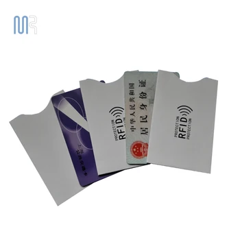  Noi Anti Rfid Card Bancar Titularul de Metal NFC Blocarea Cititor ID Blocare Card de Credit Geanta Barbati Femei cu Laser Aluminiu Cazul in care Cardul a Proteja