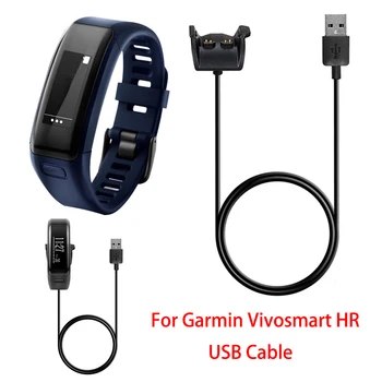  NOI de Alimentare USB Încărcător Cablu de Încărcare Rapidă Dock Cablu de Date pentru Garmin vivosmart HR HR+ Abordare X40 Ceas de 1M Lungime