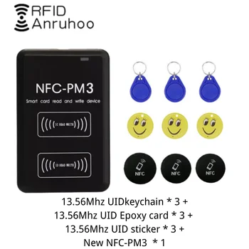  Noi NFC PM3 RFID Criptare Completă de Decodare Cititor de Smart Card cu Cip Duplicator 13.56 Mhz Scriitor 1K Cheie Insigna S50 Tag Copiator