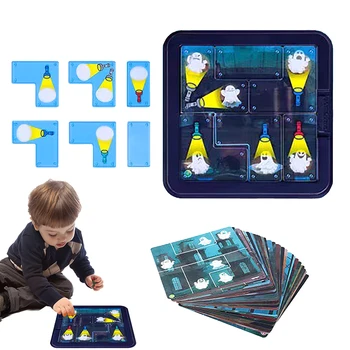  Noua Lanterna Ghost Catcher Jigsaw Puzzle pentru Copii Interactive Părinte-Copil Gândire Tabla de Joc Jucarii Pentru Copii Si Adulti