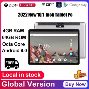  Noua Tableta Pc de 10.1 Inch Android 9.0 Tablete Pc 4 GB/64 GB Tableta Laptop Bluetooth, WiFi, GPS, procesor Octa Core 3G Dual SIM-Carduri Tab