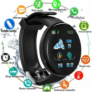  Noul Ceas Inteligent Bărbați Și Femei ceas Sport tensiunea de Monitorizare de Somn tracker de Fitness pedometru Smartwatch