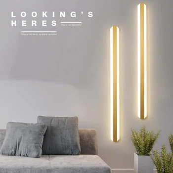  Noul Design cu LED-uri Lampă de Perete 30 cm 60 cm 80 cm 100 cm lungime Fâșie de Perete de lumină Dormitor sufragerie Hol Canapea Perete de fundal Iluminat