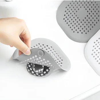  Parul Filtru Chiuveta Anti-blocare Filtru Cadă de Duș Podea Scurgere Dop de Silicon Bucătărie Deodorant Plug Accesorii de Baie