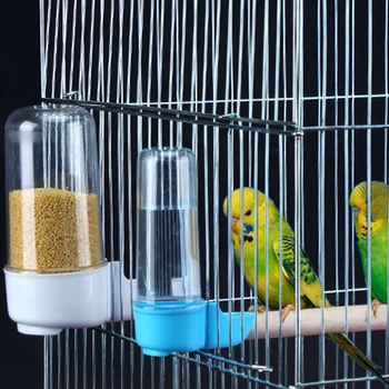  Pasărea bea Apa Alimentator Waterer cu Păsări de Companie Consumabile Dozator Sticla Cană de Boluri pentru animale de Companie Cușcă Papagal de Companie Accesoriu