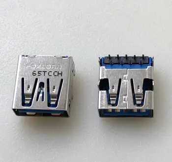  Pentru noul USB 3.0 conector de sex feminin cap un conector de sex masculin headPin 9 albastru negru jack de transmisie de mare viteză interfață