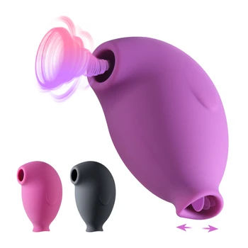 Pizde care Suge Vibratorul Limba Vibrații Masaj Stimulator Clitoris sex Feminin Sex Jucărie pentru Adulți de sex Feminin Sex Oral USB Reîncărcabilă