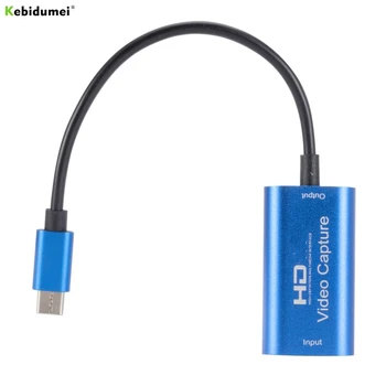  Portabil HD 1080P compatibil HDMI Tip C Card de Captura Video USB 3.0 Video Grabber Pentru Joc PC Înregistrare Camera Live Streaming