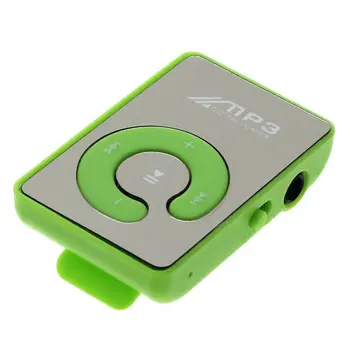 Portabil Mini Oglinda Clip MP3 Player de Muzică mass-Media, Suport Micro SD TF Card de Moda Hifi MP3 pentru Sporturi în aer liber