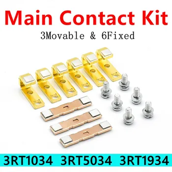  Principalele Contact Kit Pentru 3RT1034 3RT5034 3RT1934-6A Mișcare Și Contactele Fixe AC Contactor Kit de Înlocuire 3RT1034-1A 1B Piese de Schimb