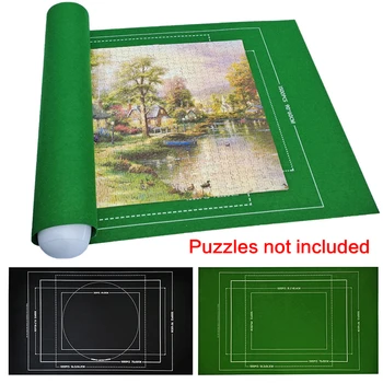  Puzzle-uri Mat Puzzle Roll Simțit Mat mat Joc Puzzle-uri Pătură Până la 1500/2000/3000 Piese Accesorii pentru Puzzle