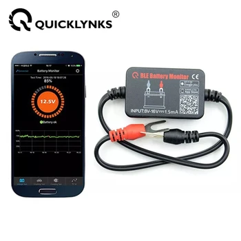  QUICKLYNKS BM2 Bluetooth Baterie de 12V Monitor Baterie Auto Analizor Bateriei de Testare Instrument de Diagnosticare Auto Încărcător de Baterie