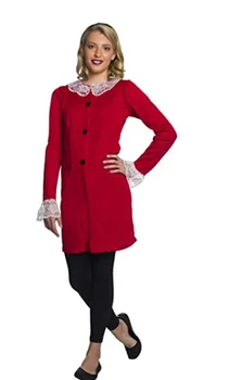  Refrigerare Aventurile lui Sabrina Sabrina Spellman Rochie Roșie Costum Fusta Costum pentru Femei Mâneci Lungi Rochie de Halloween