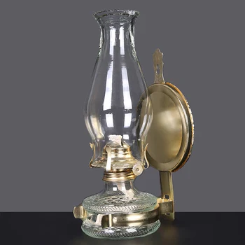  Retro Lampă cu kerosen de Mari Dimensiuni Vintage Nostalgia lampă cu Kerosen Ulei Lumini de Felinar Stil de modă Veche Decorare Lămpi de Masă