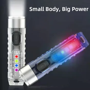  S11 LED de autoaparare Lanterna Mini Lumina Puternica Lanterna USB de Încărcare de Lumină în aer liber Revoltă Legitimă Apărare Flash Arma
