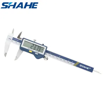  SHAHE 150/200/300 mm din Oțel Inoxidabil Șubler Digital Cu Ecran Mare Șubler Micrometru Digital, Wireless Built-in Etrier