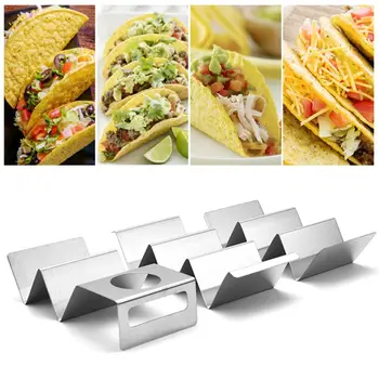  Taco Titularul Iese din Oțel Inoxidabil, cu Acces Ușor Manevrat, Cuptor, Grătar și mașină de spălat Vase în condiții de Siguranță, Margine Netedă