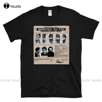  Ted Bundy căutat De Fbi Poster & Mugshot - T-Shirt - Criminal în Serie True Crime Tricouri Roșii Pentru Moda Amuzant Noul Xs-5Xl