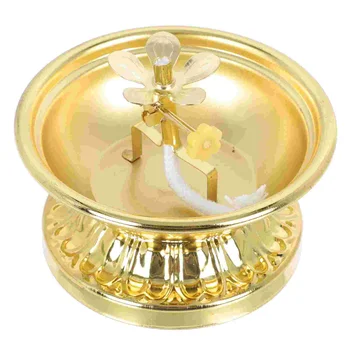  Titularul Tealightburner Lampsupplies Faithreligious Votive Lotus Ghee Budismul Ulei De Floarea Diya Diwali Stick