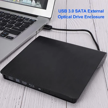  USB 3.0 SATA Extern, DVD, CD-ROM-RW Player Unități Optice Cabina de Caz pentru Laptop-Desktop, Notebook Computer, Fără a Conduce