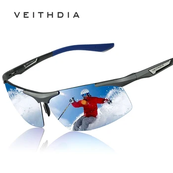  VEITHDIA 2020 fără ramă Barbati ochelari de Soare Polarizat Oamenii de Acoperire Oglinda Ochelari de Soare Sport în aer liber Ochelari, Accesorii Ochelari 6562