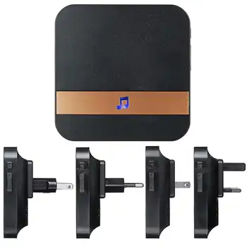  Wireless 433MHz Wifi Smart Video Sonerie Sonerie Sonerie Receptor de Muzică de Acasă de Securitate de Interior, Interfon Sonerie Receptor