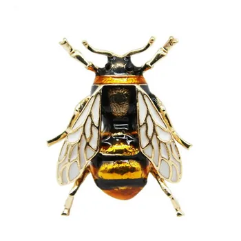  XM016 Desene animate Picurare Ulei de Personalitate Animale de Albine Insecte Metal Broșă Pin Bijuterii en-Gros