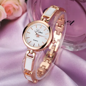  Zegarek Damski Casual Moda Cuarț Ceas Brățară Nouă Ceasuri Femei de Lux Cristal Rochie Ceasuri de mana Ceas Femei reloj mujer