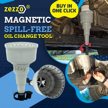  Zezzo® Magnetic Spill-Schimb De Ulei Gratuit, Instrumentul De Auto Auto Motor Benzina Ulei De Combustibil Benzină Motorină Lichid De Spălare A Schimba Umple De Transfer